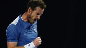 Andy Murray gewinnt den Auftakt der Battle of the Brits gegen Liam Broady