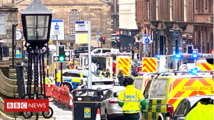 "Drei Menschen erstochen" im Stadtzentrum von Glasgow