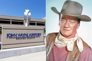 California Dems fordern die Umbenennung des Flughafens John Wayne