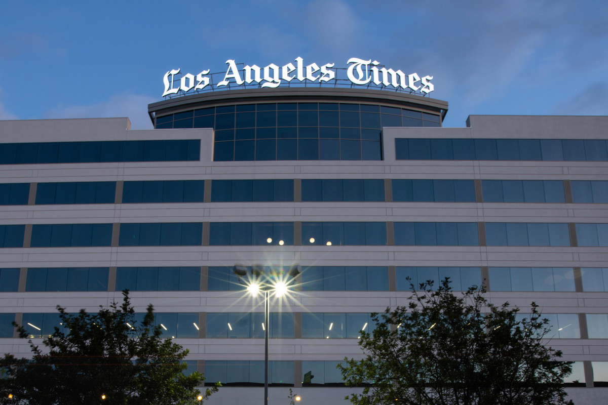 Die Los Angeles Times steht vor einer Gegenreaktion bei der Behandlung von Rennproblemen