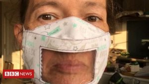 Coronavirus: Klare Masken, die Gehörlosen beim Lippenlesen helfen sollen