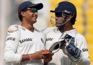 Sourav Ganguly über Dhoni: "Happy Indian Cricket hat Dhoni bekommen, weil er unglaublich ist."
