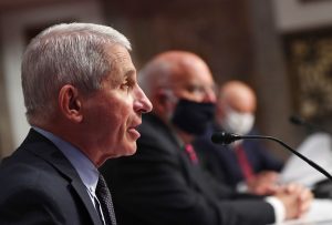Dr. Anthony Fauci, director of the National Institute for Allergy and Infectious Diseases, testifies before a Senate Health, Education, Labor and Pensions Committee on June 30 in Washington, DC.