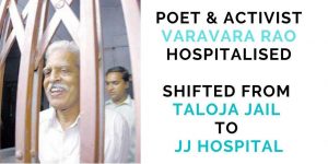 Varavara Rao in hospital