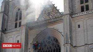Nantes: In der Kathedrale Saint-Pierre-et-Saint-Paul bricht Feuer aus