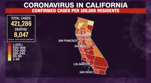 Covid-19 könnte die zweithäufigste Todesursache in Los Angeles sein