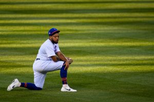 Dominic Smith will Mets zu einer schwierigen Entscheidung drängen