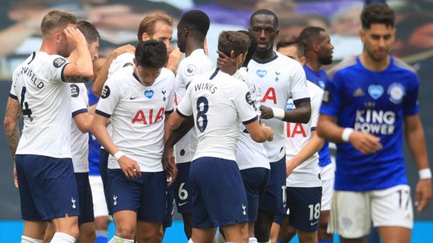 Tottenham 3: 0 Leicester: Son Heung-min und Harry Kane treffen