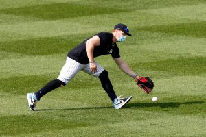 Yankees 'Clint Frazier unbeeindruckt von Kritikern seiner Maske
