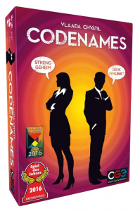 Asmodee CGE HDB0001 Codenames - Spiel des Jahres 2016, Modern-Classics, Deutsch