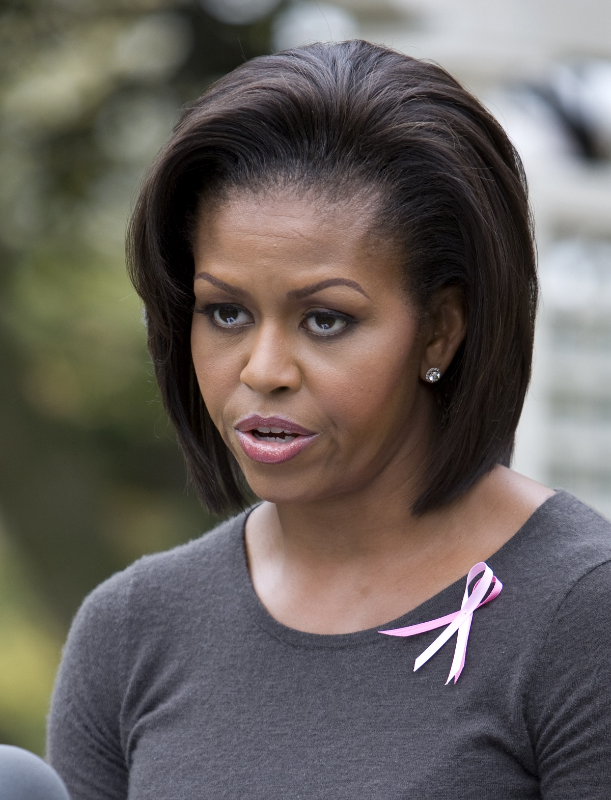 Michelle Obama says she has