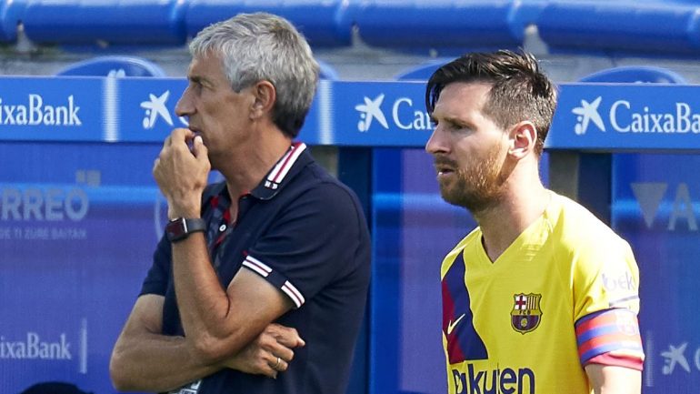 FC Barcelona: Quique Setién fällt dem Debüt gegen die Bayern zum Opfer.  Und Messi?