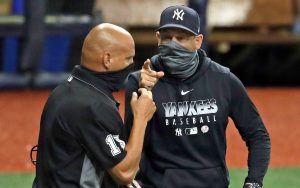 In Yankees 'Aaron Boones Auswurf: "Nur über die Geschichte"