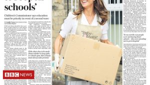 Schlagzeilen in der Zeitung: Kate ist "majestätisch in einer Maske" und Beirut in "Qual"