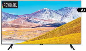 Samsung TU8079 189 cm (75 Zoll) LED Fernseher (Ultra HD, HDR10+, Triple Tuner, Smart TV) [Modelljahr 2020] [Energieklasse A+]