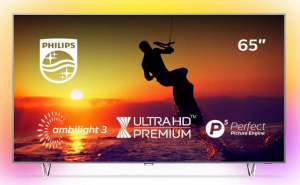 Philips Ambilight 65PUS8102/12 Fernseher 164 cm (65 Zoll) LED Smart TV (4K UHD, HDR Perfect, DTS HD Premium Sound, Android TV, Google Play Store) [Energieklasse B]