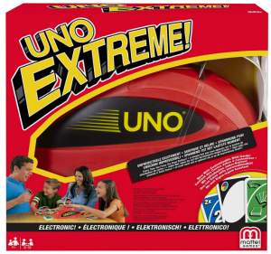 Mattel Games V9364 - UNO Extreme Kartenspiel, geeignet für 2 - 10 Spieler, Spieldauer ca. 15 Minuten,