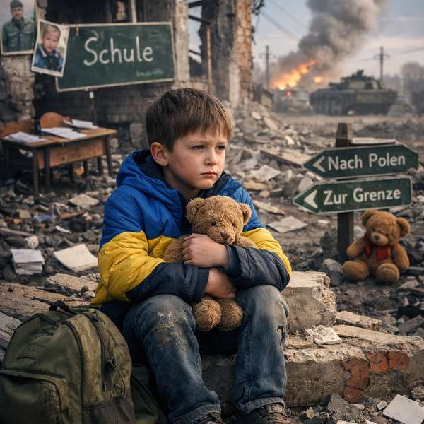 Vier Jahre Krieg in der Ukraine: Hilfsorganisationen warnen vor gravierenden Folgen für Kinder