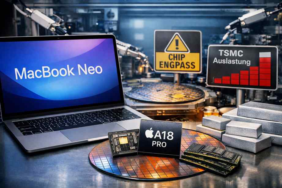 Hohe Nachfrage bringt Apple beim MacBook Neo unter Druck
