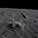 SpaceX-Raketenstufe schlägt auf dem Mond ein: Erste Kraterbilder veröffentlicht